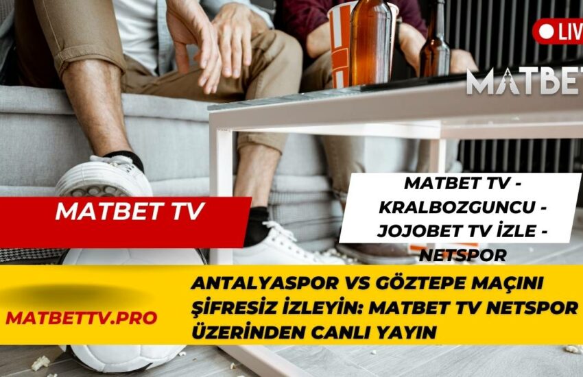 Matbet Tv Antalyaspor izle